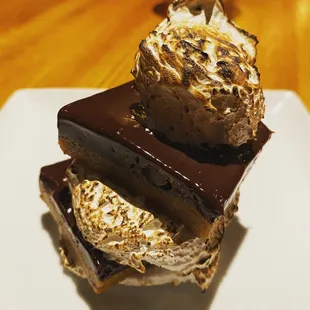 S'mores ganache