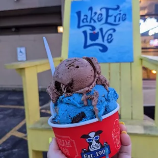 Brownie bandit + lake Erie cookie monster