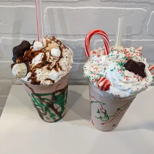 Our holiday special milkshakes 2022