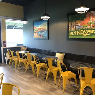 Sip a shake surrounded by beautiful local artwork