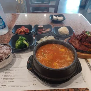 Beef Intestine Soondubu