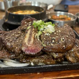 Galbi with one piece undercook