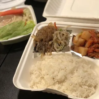 Pork Soft Tofu Soup Dinner