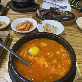 Kimchi Soup Dinner