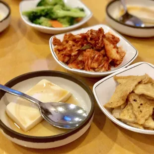 Love the Tofu that comes with the Banchan