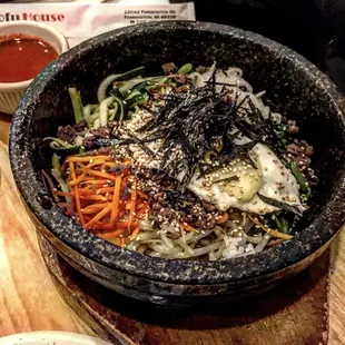 Beef bibimbap