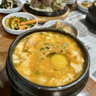 Assorted Tofu Soup