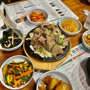 Bulgogi Combo + Complimentary Banchans