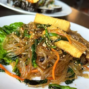 Japjae (part of the combo)