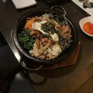 Spicy Chicken Bibimbap