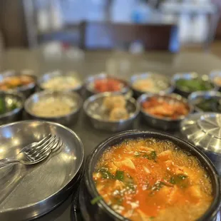 Chicken Tofu Soup, no egg