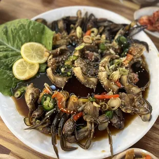 ganjang gejang (4 crabs)