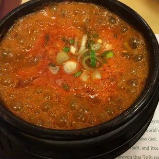 Beef Soon Tofu
