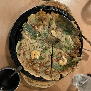 Seafood Pancake