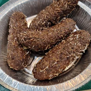 Sweet potato spring rolls