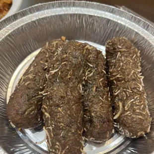 D12. Sweet Potato Netted Spring Rolls()