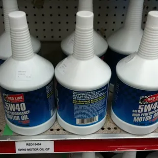 Tognotti carries all sorts of 5W40 oil, including an ester-based Red Line!