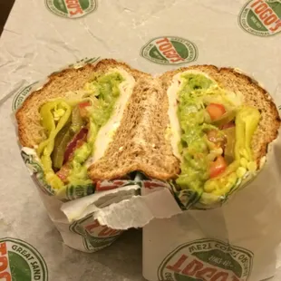 Turkey and Avocado Sandwich