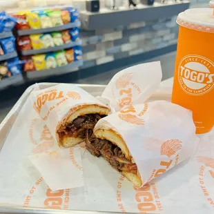 BBQ Beef sandwich