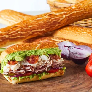 sandwiches, food