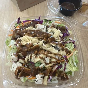 Asian chicken salad.