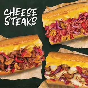 Try one of our Cheese Steaks today!
