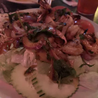 Naked Shrimp Salad