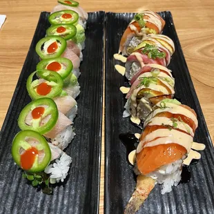 sushi and sashimi, food, sashimi, sushi