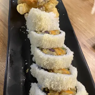 Vegetable tempura roll