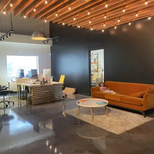 Our office and lounge. Improvements and decor changed daily, come and see for yourself today!