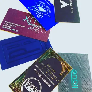 Business cards to match your personality and/or business identity