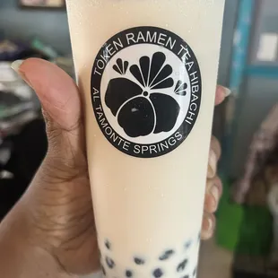 Coconut bubble tea