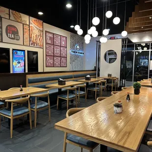 Another angle of seating area