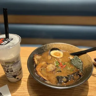 Black Garlic Ramen