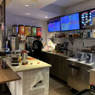 Lining up the order.