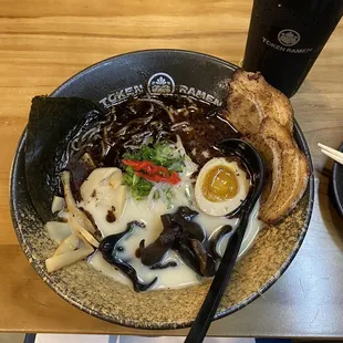 Black Garlic Ramen
