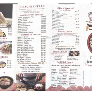 menu photo