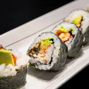 Cucumber Avocado Rolls