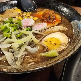 Black Garlic Tonkatsu Ramen