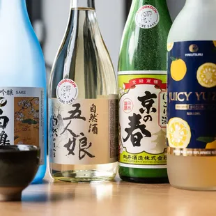 sushi and sashimi, drink