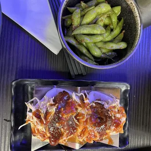 Garlic Edamame