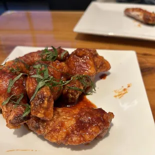 Chicken wings (not spicy)