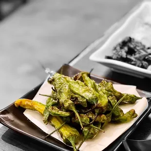 Shishito peppers | @whaevaeats