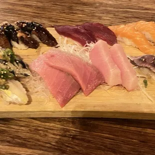 sushi and sashimi