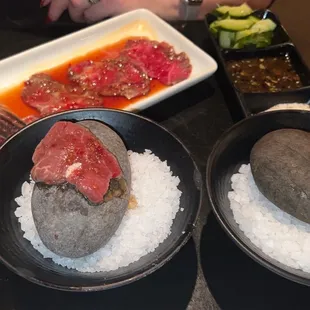 Japanese Filet Mignon Hot Rock