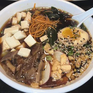Roasted Tofu &amp; Shiitake Mushroom Ramen