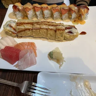 Sushi and Sashimi