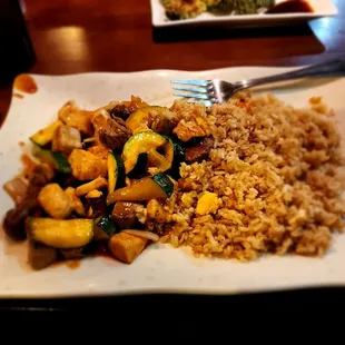 Filet and chicken hibach (ONLY $24.95!)