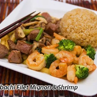 hibachi filet mignon shrimp