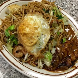 05. Tahu Tempe Goreng (fried tofu and tempe)